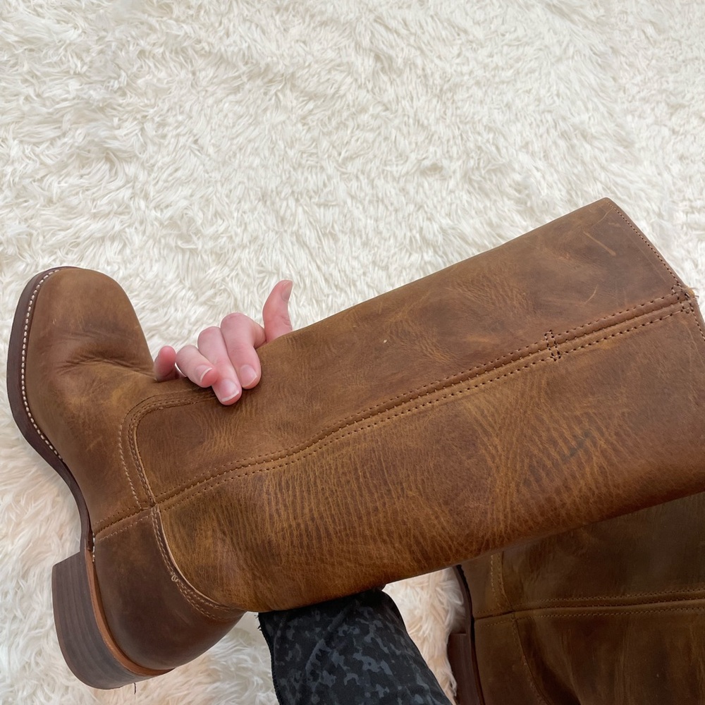 Brown Frye campus boots - Picture 4 of 13